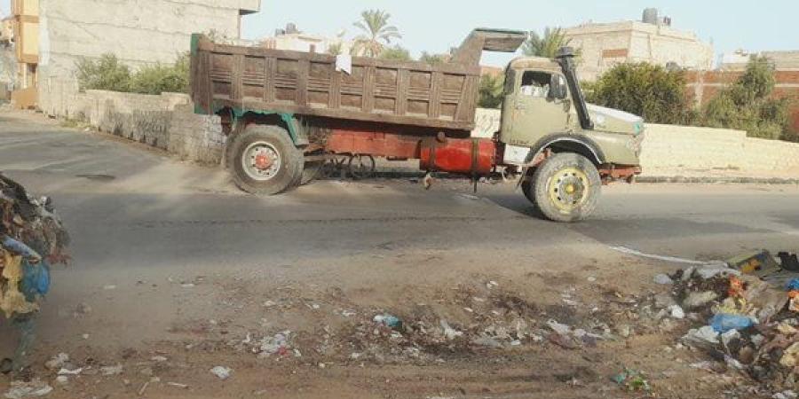 حملة نظافة مكبرة بمدينة العريش استعدادا للعام الدراسي الجديد