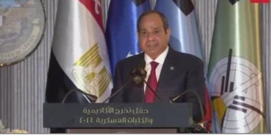 الرئيس السيسي: التصعيد الإقليمى يأتى وسط أجواء من الترقب على المستوى الدولى