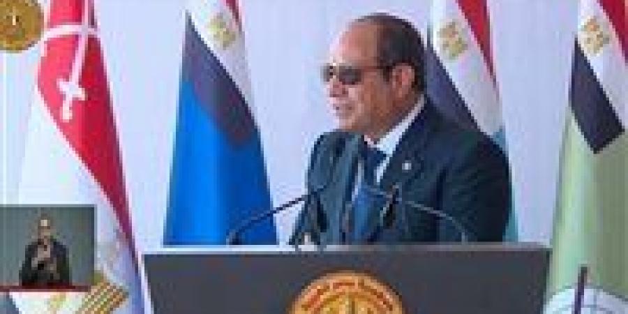 السيسي: مصر لاتملك أجندة خفية ضد أحد