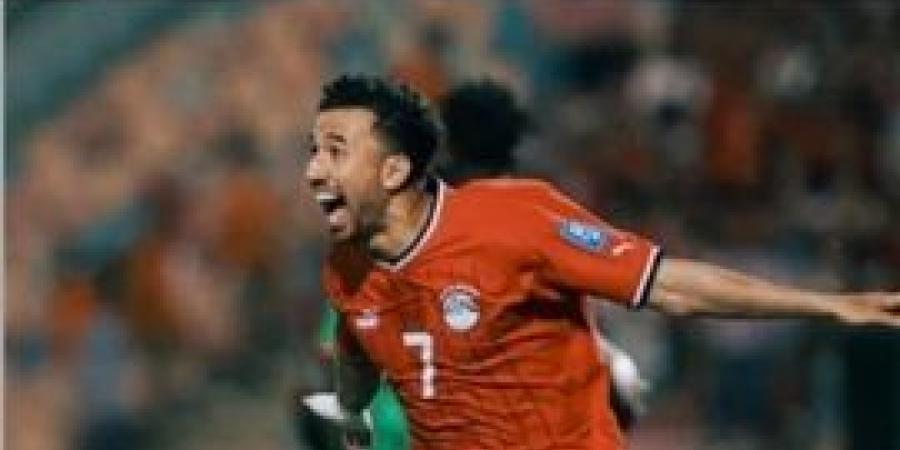 هدف أول محمود تريزيجيه يتقدم لمنتخب مصر أمام موريتانيا