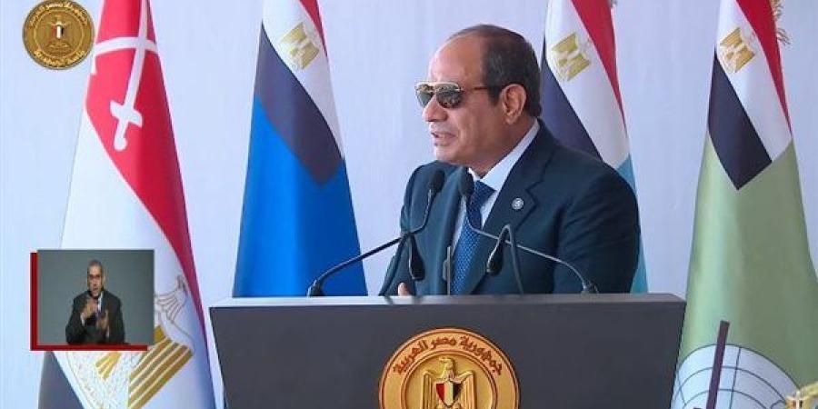 السيسي: "إحنا بنتعب علشان بكره"