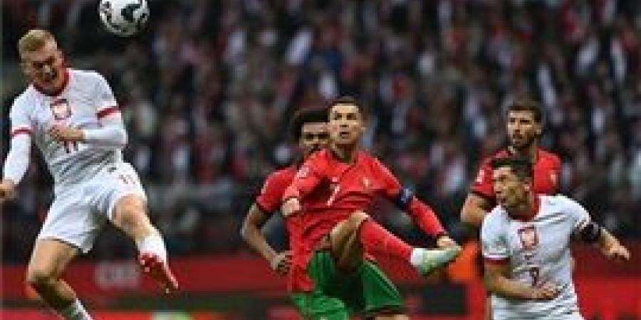 منتخب البرتغال يفوز على بولندا بثلاثية في دوري الأمم الأوروبية