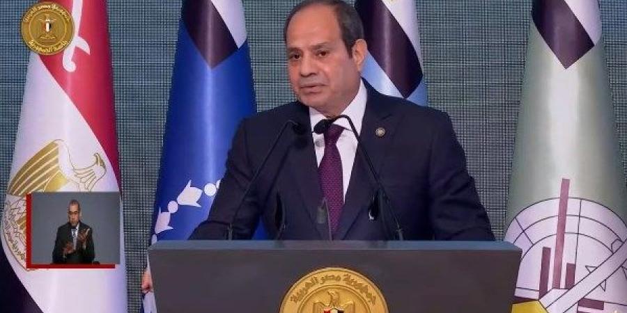 الرئيس السيسي: تسليح الجيش ضرورة لا تحتمل الانتظار