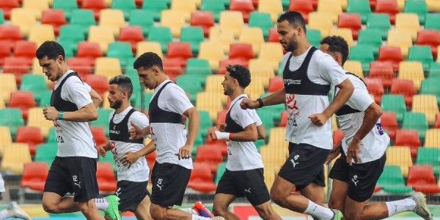 منتخب مصر يختتم تدريباته استعداداً لمواجهة موريتانيا