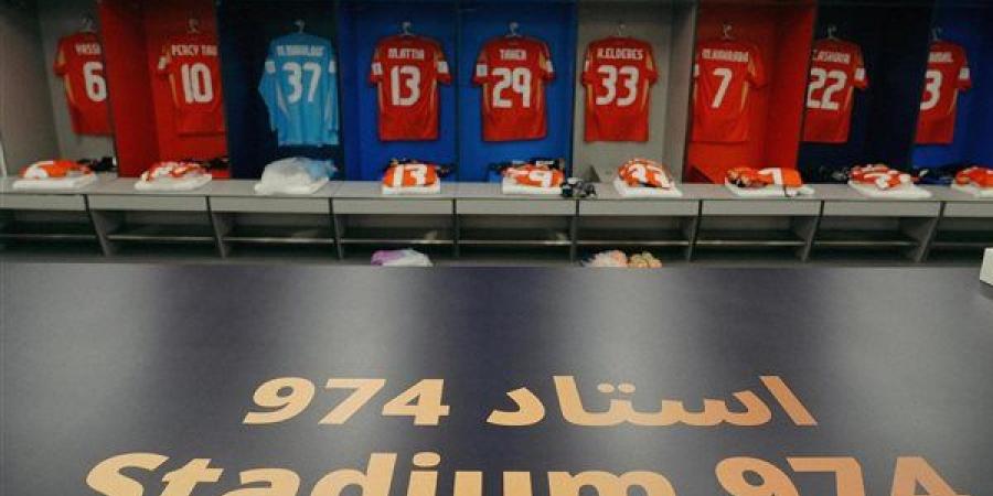 كأس إنتركونتيننتال.. غرفة ملابس الأهلي في ملعب 974 قبل مواجهة باتشوكا