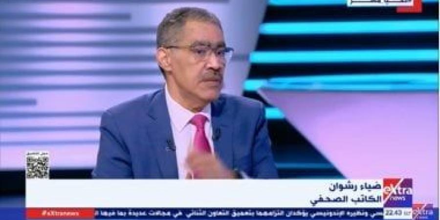 ضياء رشوان: إسرائيل كانت الطرف الرئيسي الذي بادر بالتدخل في سوريا