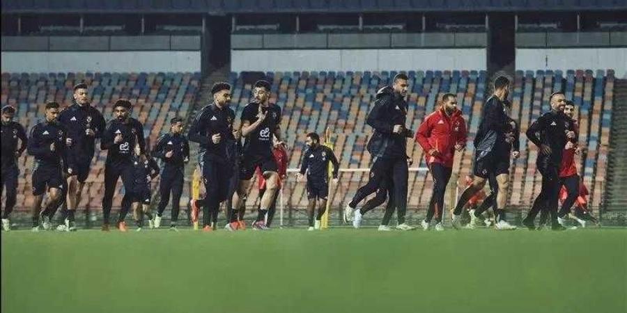 الأهلي يختتم استعداداته لمواجهة شباب بلوزداد بدوري أبطال إفريقيا