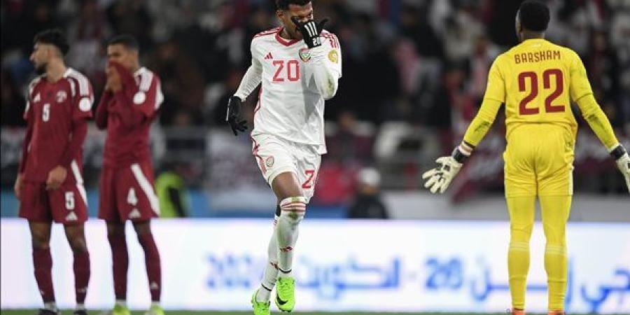 منتخب الإمارات يفرض التعادل على قطر في خليجي 26