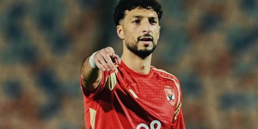 وسام أبو علي "هاتريك".. الأهلي يتقدم برباعية على شباب بلوزداد