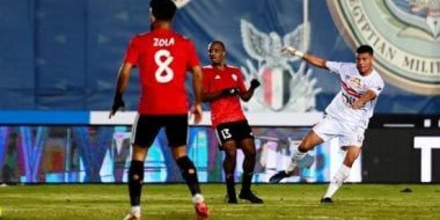 الزمالك يتقدم على طلائع الجيش بهدفين مقابل هدف فى شوط أول مثير.. صوزر