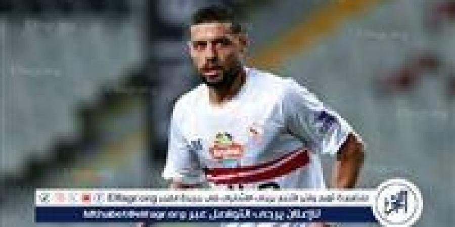 مصطفى شلبي رجل مباراة الزمالك والاتحاد السكندري