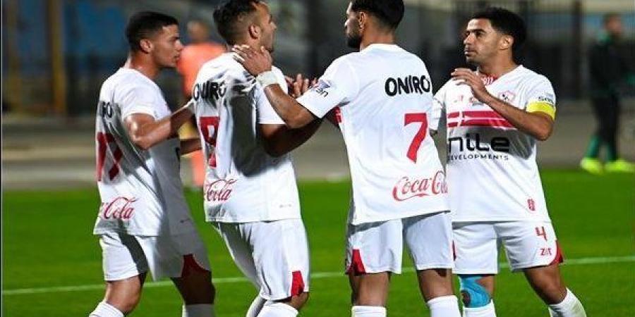 الزمالك يتصدر الدوري المصري بثنائية نظيفة فى مرمى الاتحاد السكندري.. فيديو