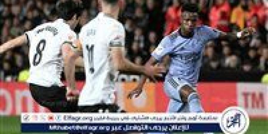 موعد مباراة فالنسيا وريال مدريد في الدوري الإسباني