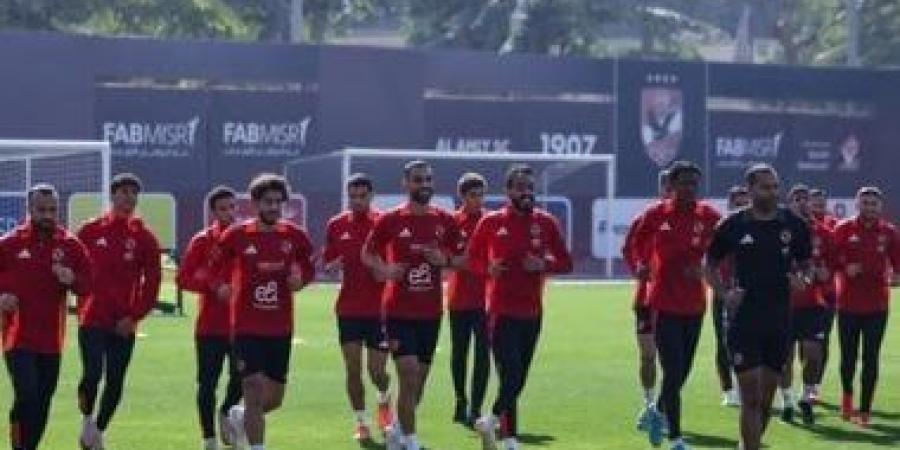 كهربا يظهر فى مران الأهلي ويترقب القرار النهائى فى عرض الاتحاد الليبي