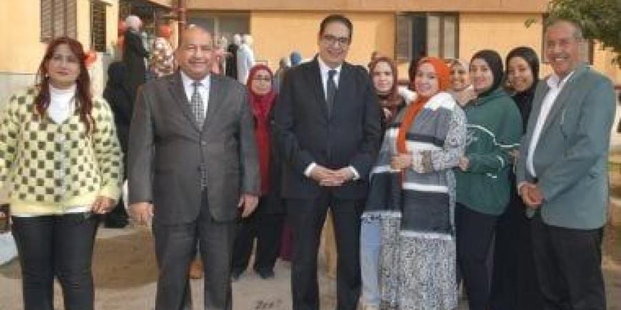 رئيس جامعة القاهرة يفتتح أعمال صيانة المبنى الثالث بمدينة رعاية الطالبات ببولاق الدكرور