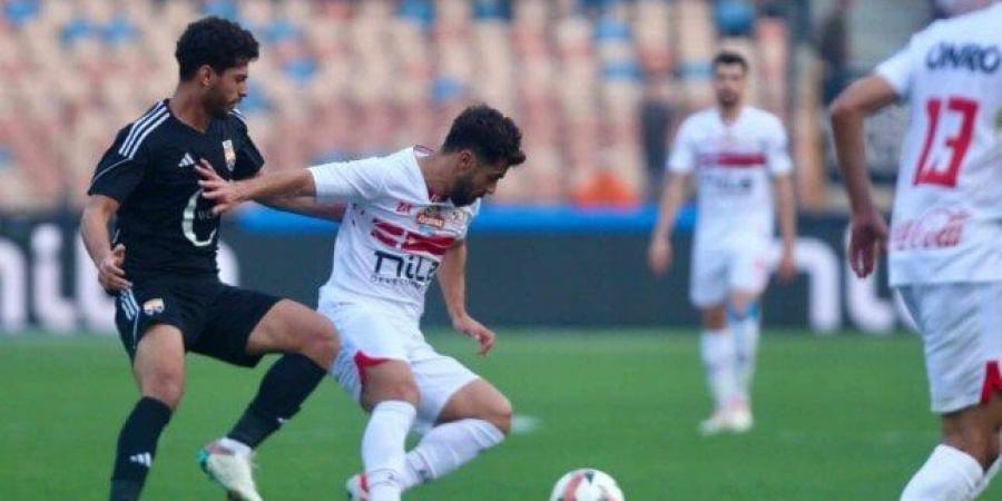 التعادل السلبي يسيطر على الشوط الأول من مباراة الزمالك والجونة