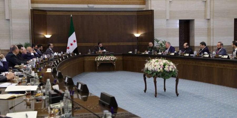 الرئيس الشرع يترأس اجتماعاً دورياً لمجلس الوزراء