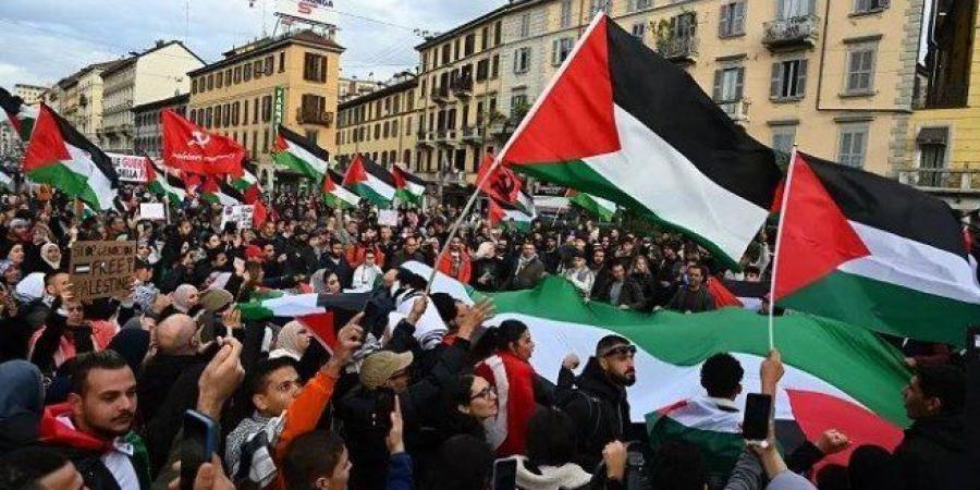 تظاهرات في مدن وعواصم عالمية تنديدا باستمرار العدوان الإسرائيلي على غزة