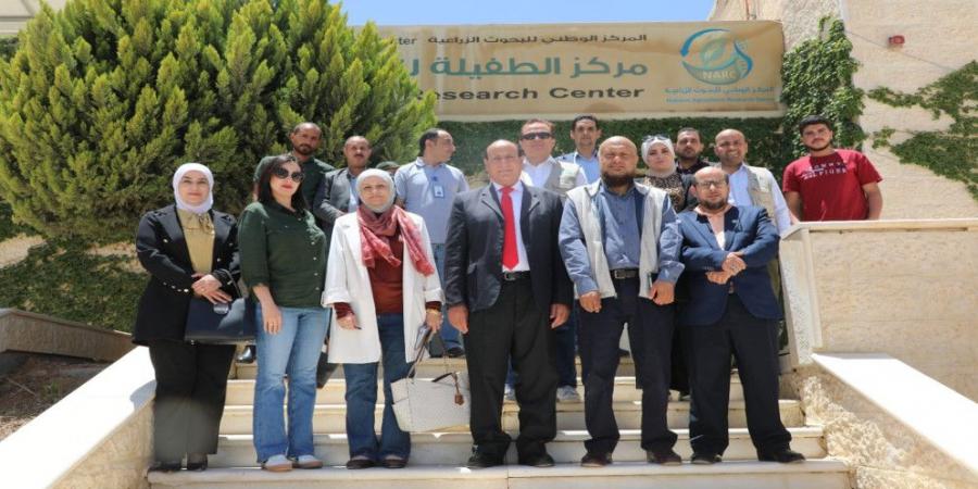 مدير مركز البحوث الزراعية يوجه بإنشاء مجمع وراثي للفستق الحلبي والتين والزيتون في الطفيلة
