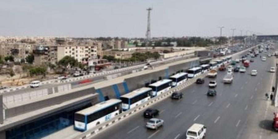 وزارة النقل تطالب مستخدمي الدائري عدم استخدم طريق الأتوبيس الترددى