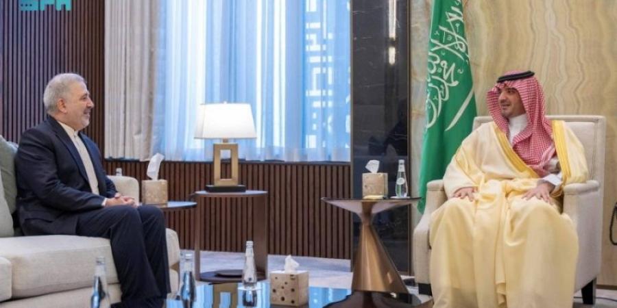 عبدالعزيز بن سعود يبحث «الاهتمام المشترك» مع السفير الإيراني