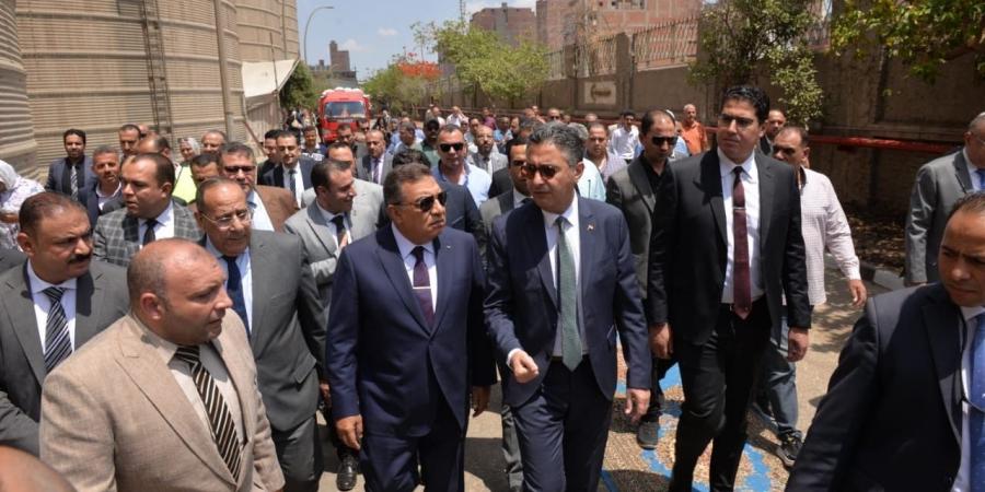 وزير التموين يتابع منظومة السلع الغذائية والتموينية بالدقهلية