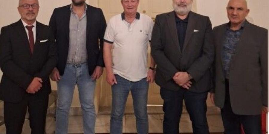 وفد من منصة المحافظين الجدد - لبنان عرض مع شمعون سبل التعاون المشترك