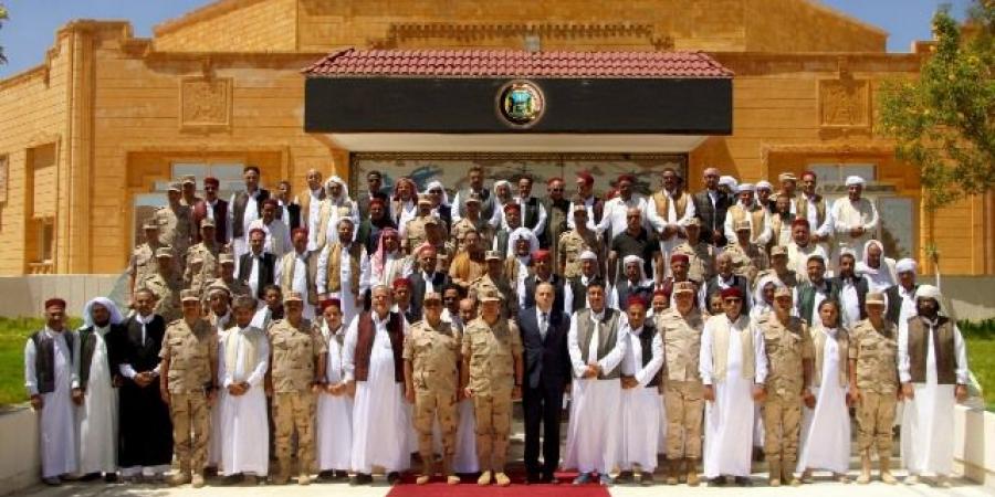 المنطقة الغربية العسكرية تنظم لقاء مع شيوخ وعواقل محافظة مطروح