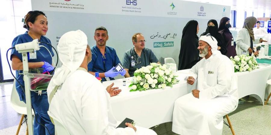 «الصحة» تطلق حملة للحجاج في مطارات الدولة
