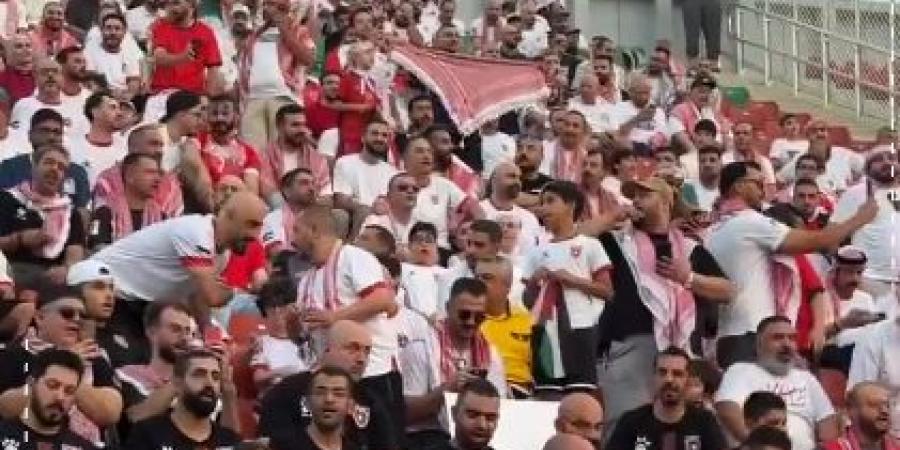 بالفيديو .. تكبيرات العيد من مدرجات النشامى في ملعب السلطان قابوس
