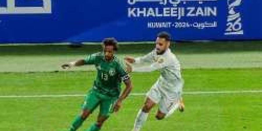 الأخضر يتقدم على البحرين بهدف في الشوط الأول بتصفيات المونديال