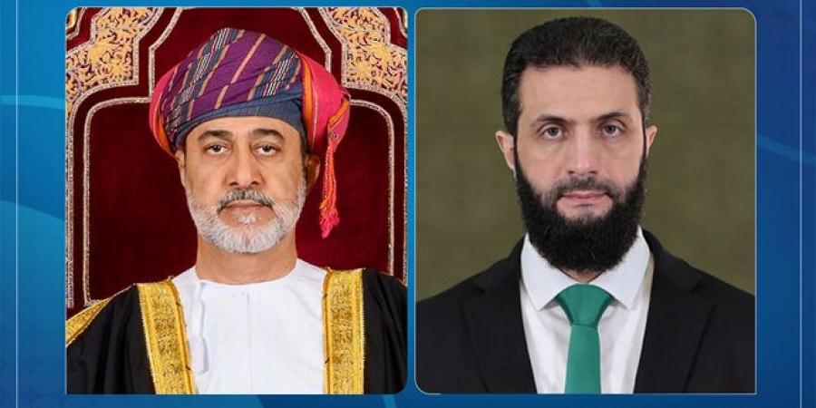 الرئيس الشرع يتلقى برقية تهنئة من سلطان عمان بمناسبة عيد الأضحى المبارك