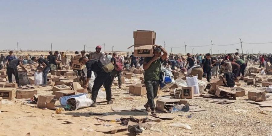 ارتفاع عدد الشهداء الفلسطينيين في قصف الاحتلال الإسرائيلي موقع توزيع المساعدات بغزة إلى 17 شهيدًا