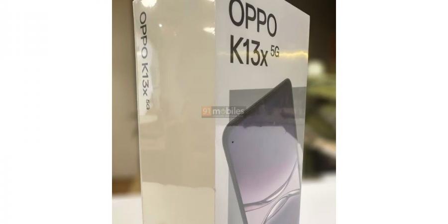 تسريب علبة وسعر هاتف Oppo K13x يكشف عن مفاجآت قادمة