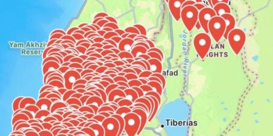 الجبهة الداخلية الإسرائيلية: صفارات الإنذار تدوي في مناطق شمال إسرائيل