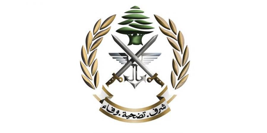 الجيش: عمليات دهم في بريتال وعرسال وتوقيف وضبط كمية كبيرة من الأسلحة والذخائر الحربية