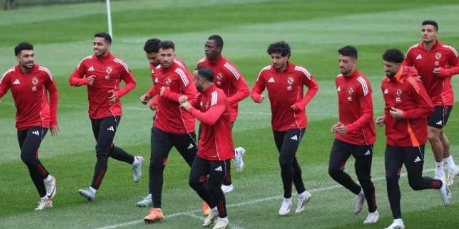 حماس كبير في مران الأهلي قبل مواجهة بالميراس في مونديال الأندية