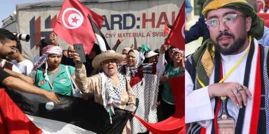 «قافلةُ الصمودِ» قِصةُ عِشقٍ سرمديّة بينَ فلسطينَ وتُونِسَ!