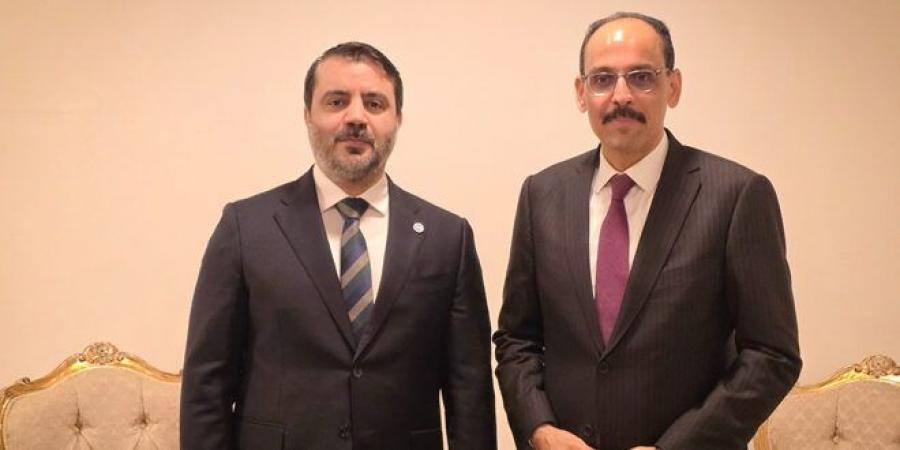 الوزير الشيباني يلتقي رئيس الاستخبارات التركية