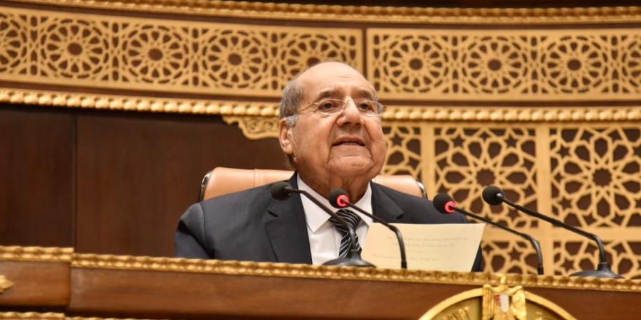 كلمة رئيس مجلس الشيوخ بالجلسة الختامية لدور الانعقاد الخامس