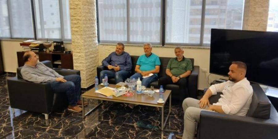 وفد من حزب الله في صيدا زار مدير عام مؤسسة مياه لبنان الجنوبي وجرى البحث بمشاريع إنمائية