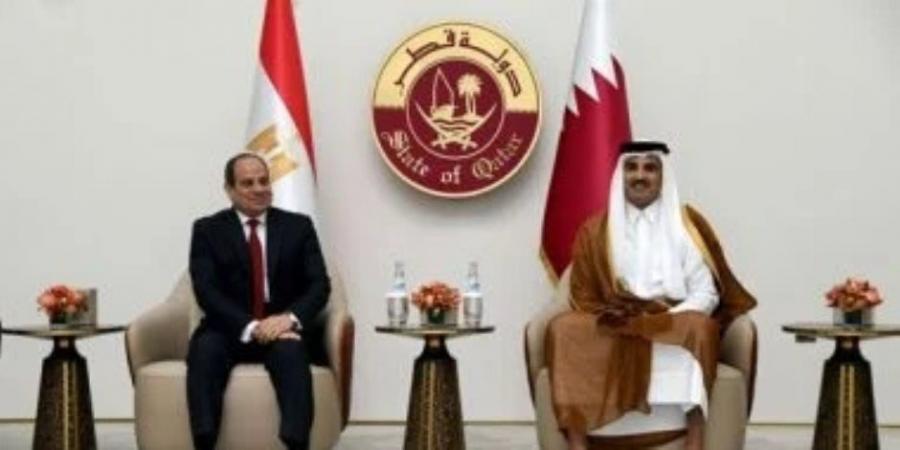 الرئيس السيسى يؤكد للأمير تميم إدانة مصر لأى انتهاك يمس سيادة قطر
