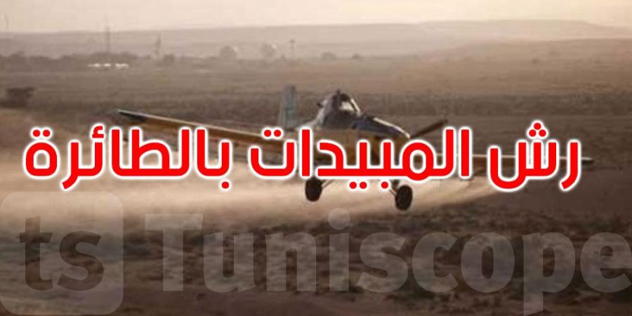 بداية من اليوم: الانطلاق في رش المبيدات بالطائرة بهذه المناطق في ولاية تونس