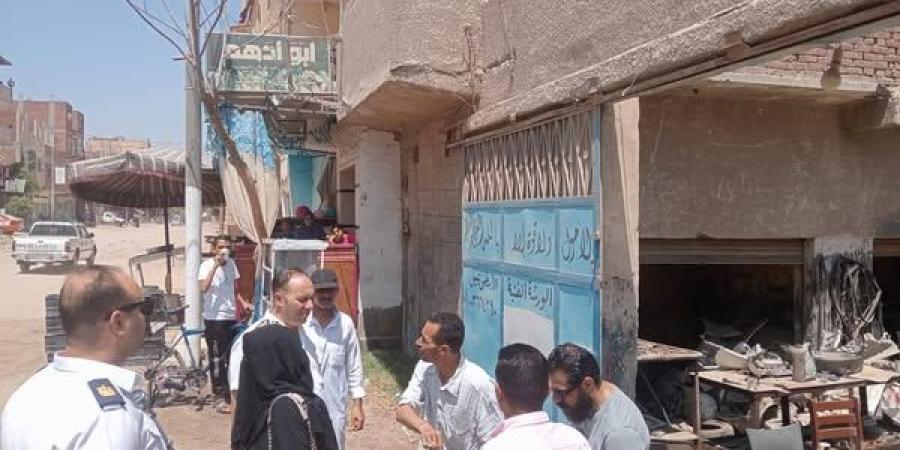 رفع الوعي البيئي بالورش والمحال التجارية في الإسماعيلية