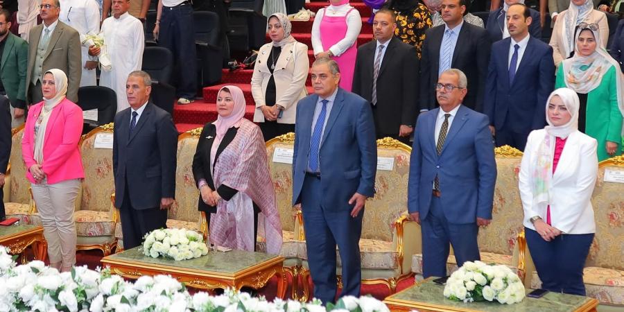 دسوقى يشهد حفل تخريج طلاب التربية النوعية كفرالشيخ